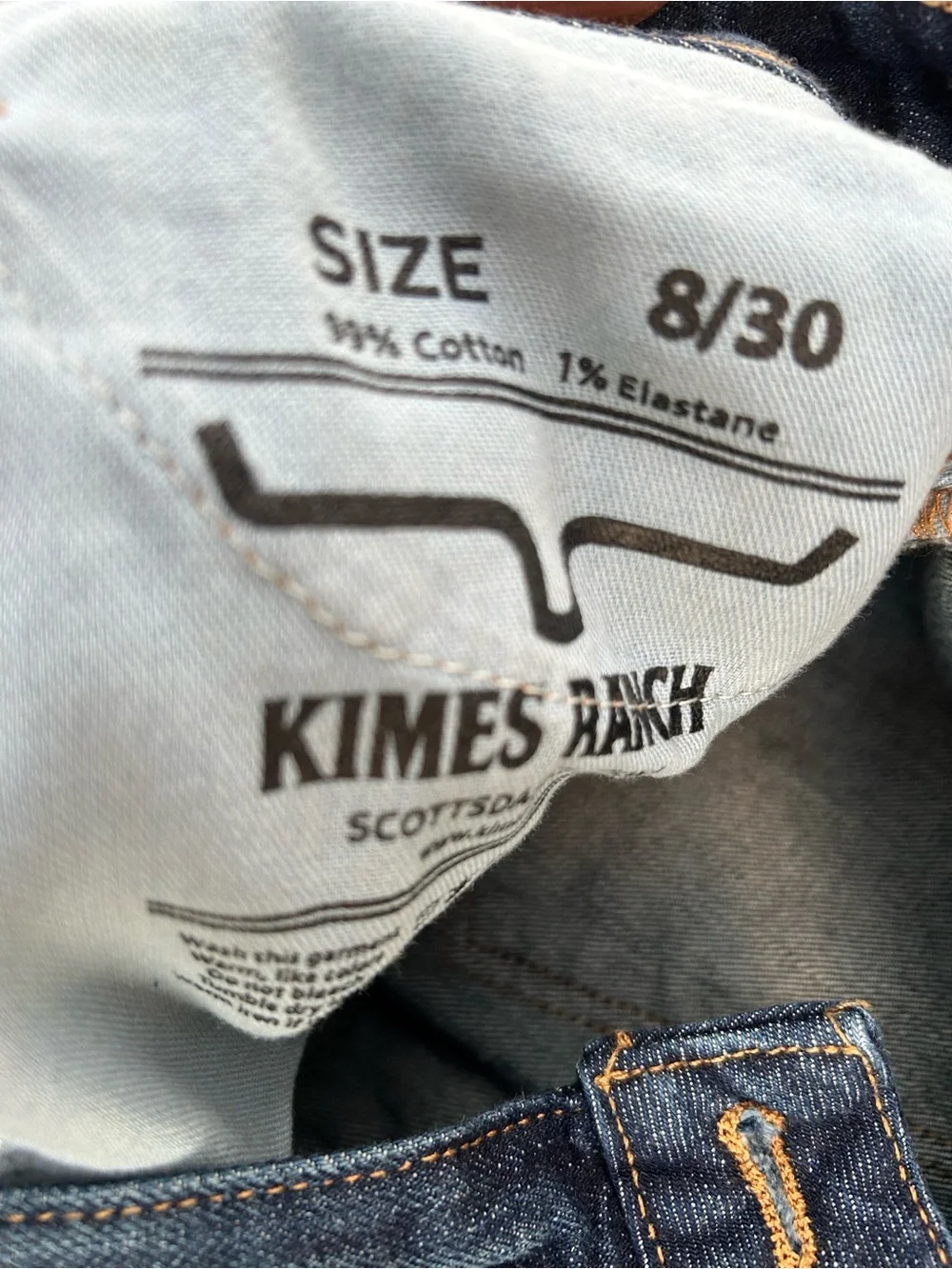 Kimes Ranch Jennifer Bootcut Jeans in Dark Blue Denim - Picture 5 of 12